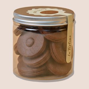 Chocolate Sable Jar