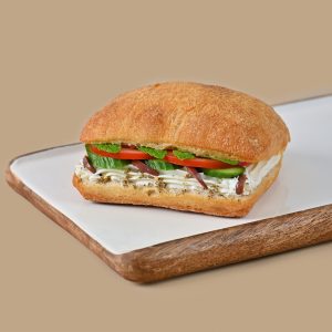 Labne with Zaatar Sandwich